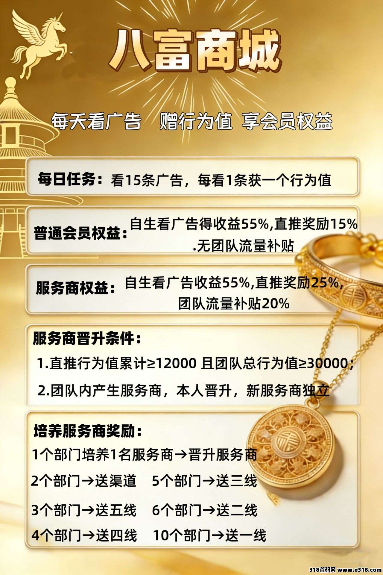 首码零撸米壹生福看广告