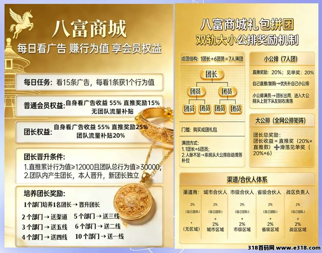 首码壹生福广告零撸高收益风口