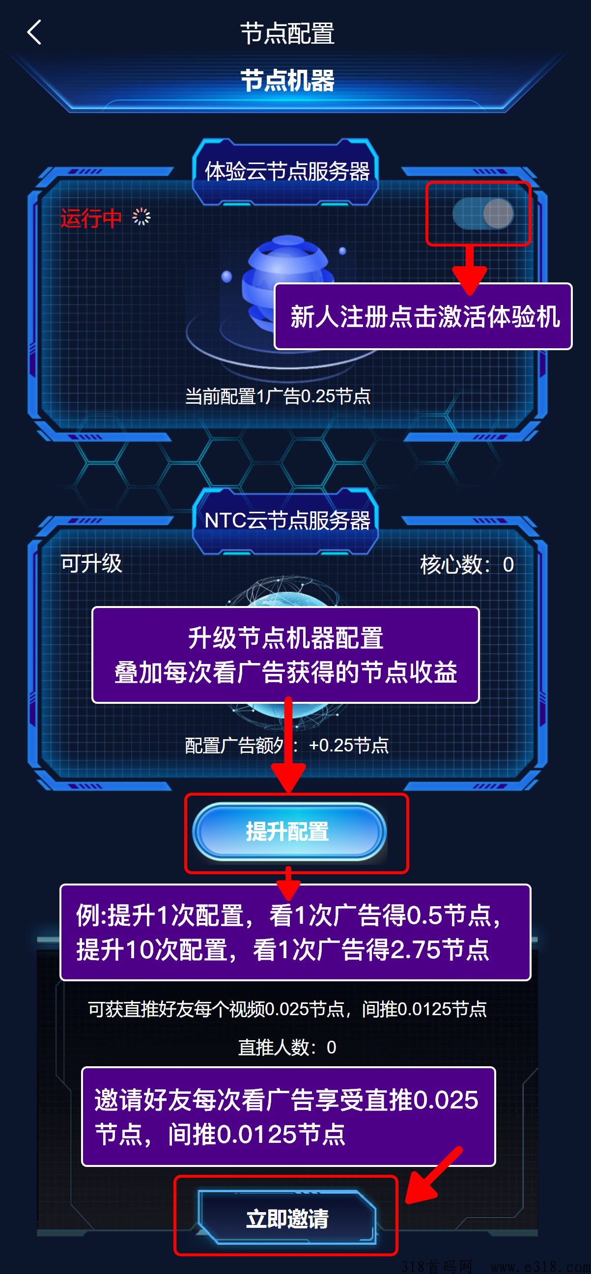 恒创节点大项目，每天**