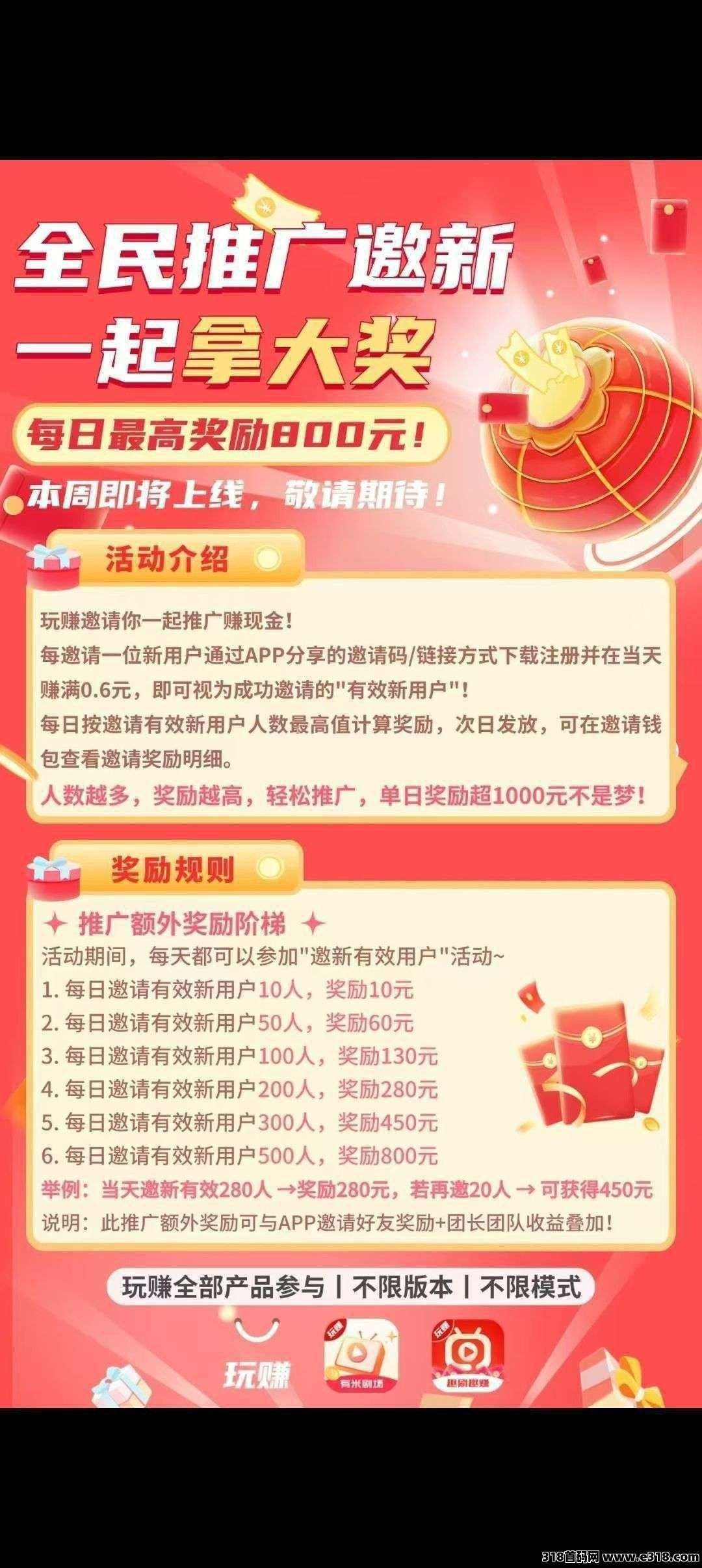 〖有米剧场〗零撸广告赚，不养机保底收益高，拉新奖励