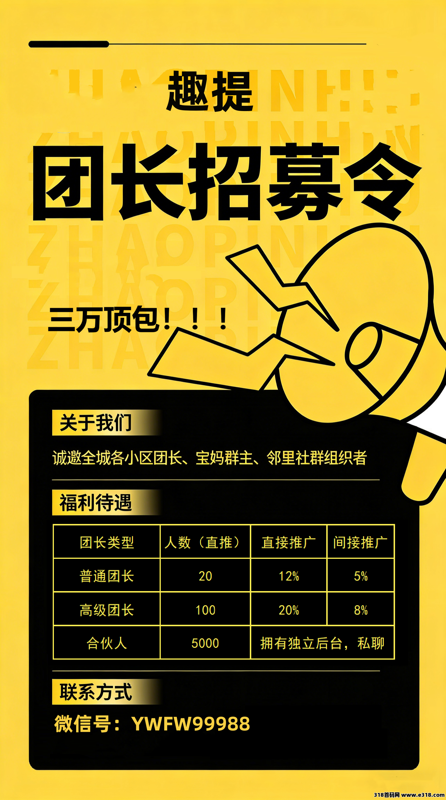 趣提广告叠包模式，安卓手机零撸首码上线、开服即福利